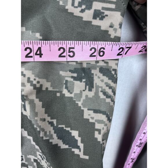 Camo Rain Parka Sz M ABU AF NonSticky Waterproof Hunting Fishing ORC Industries - Picture 9 of 9